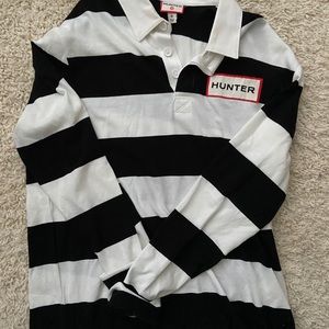 Hunter long sleeve striped shirt